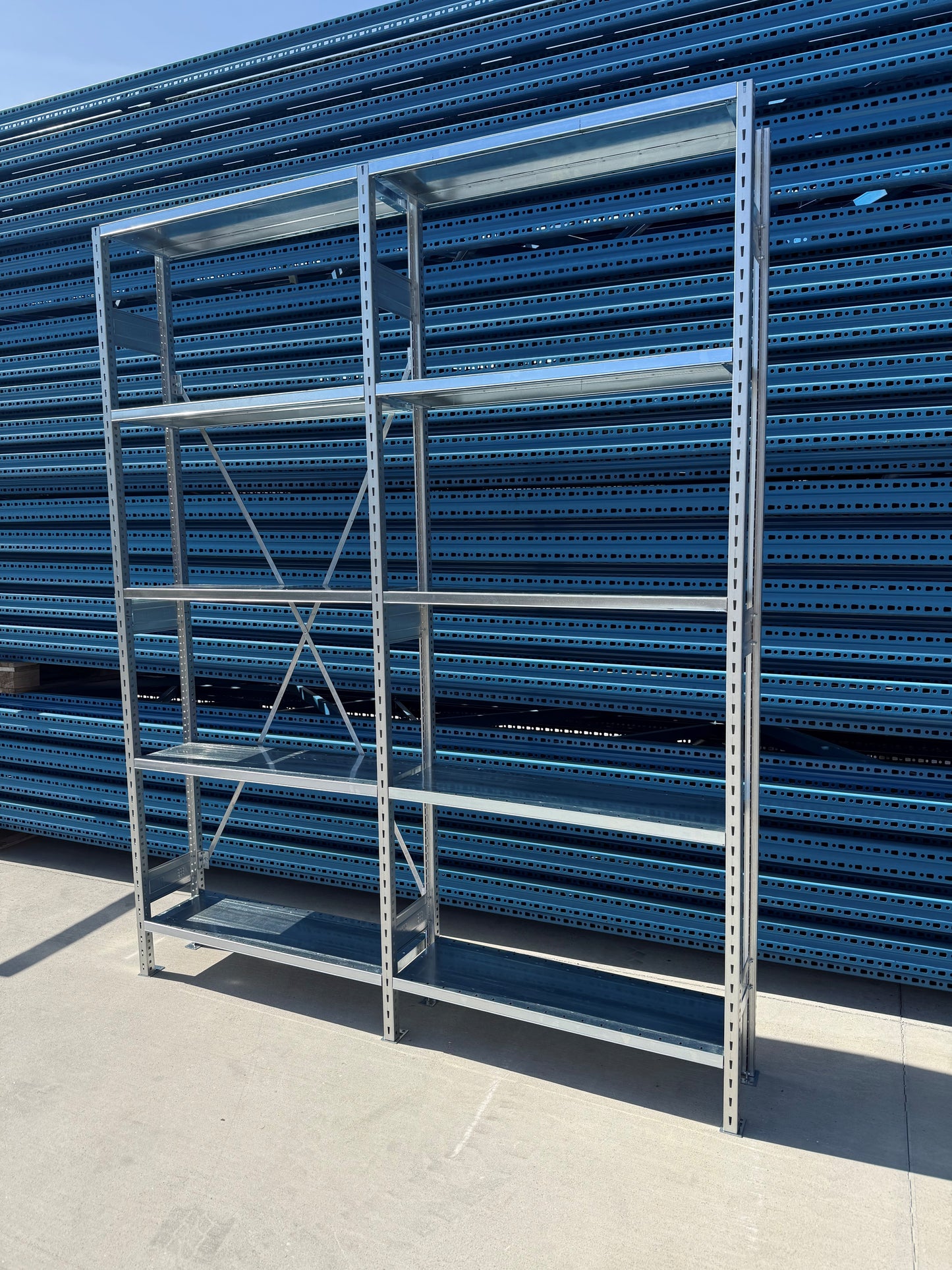 stowshelf® polcrendszer 2500x400x2000mm