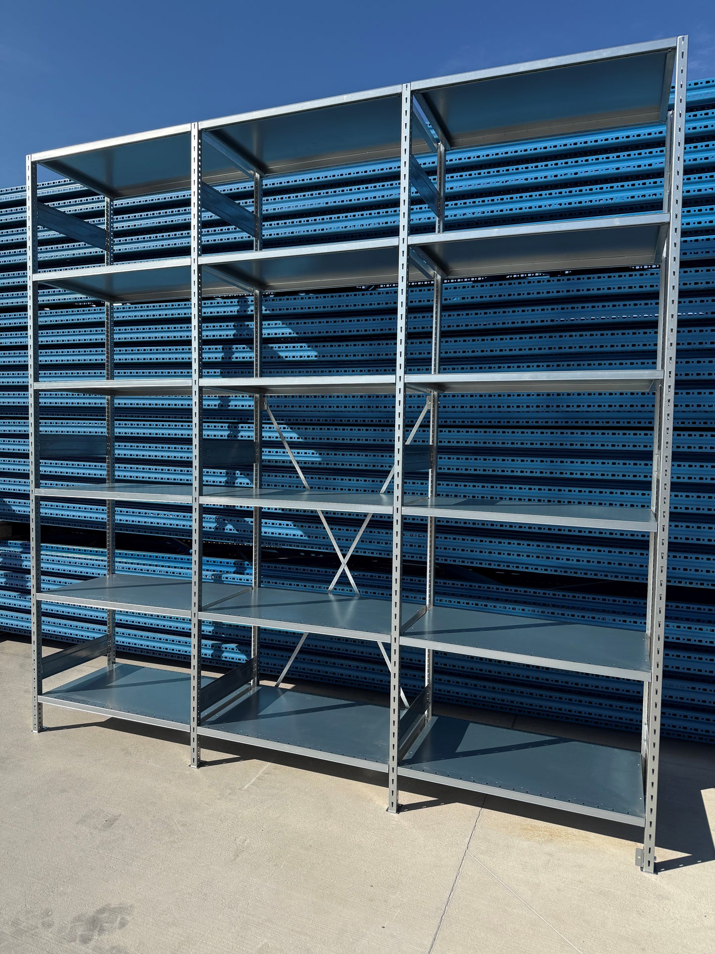 stowshelf® polcrendszer 3000x400x3000mm