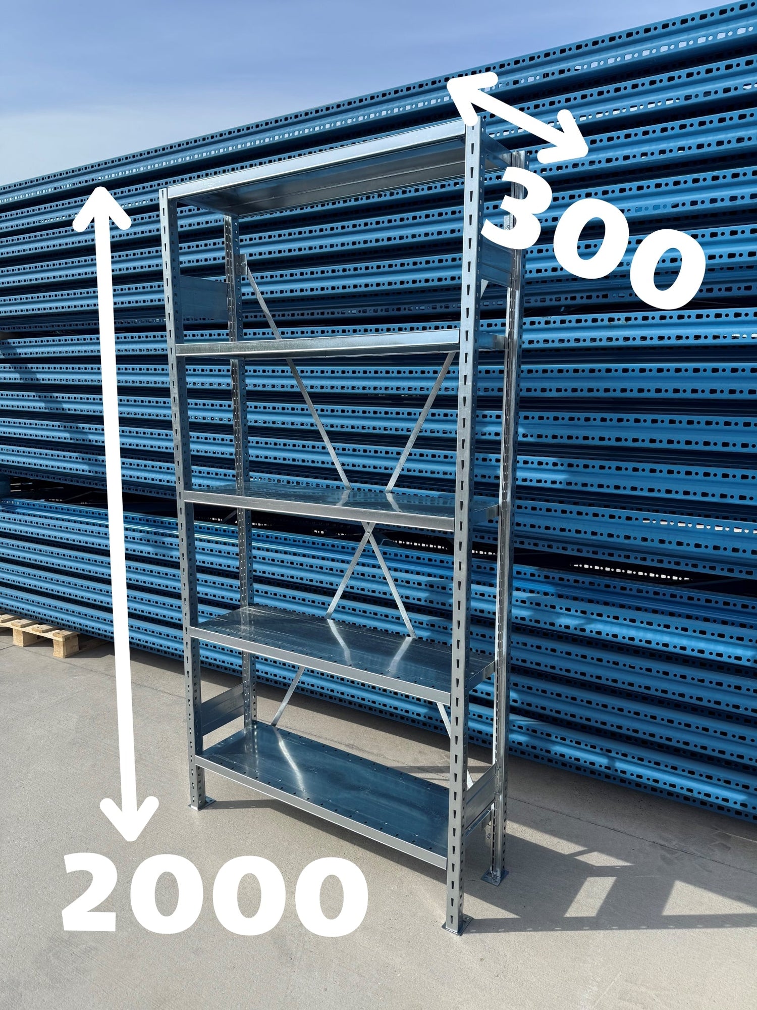 2m magas - 300mm széles