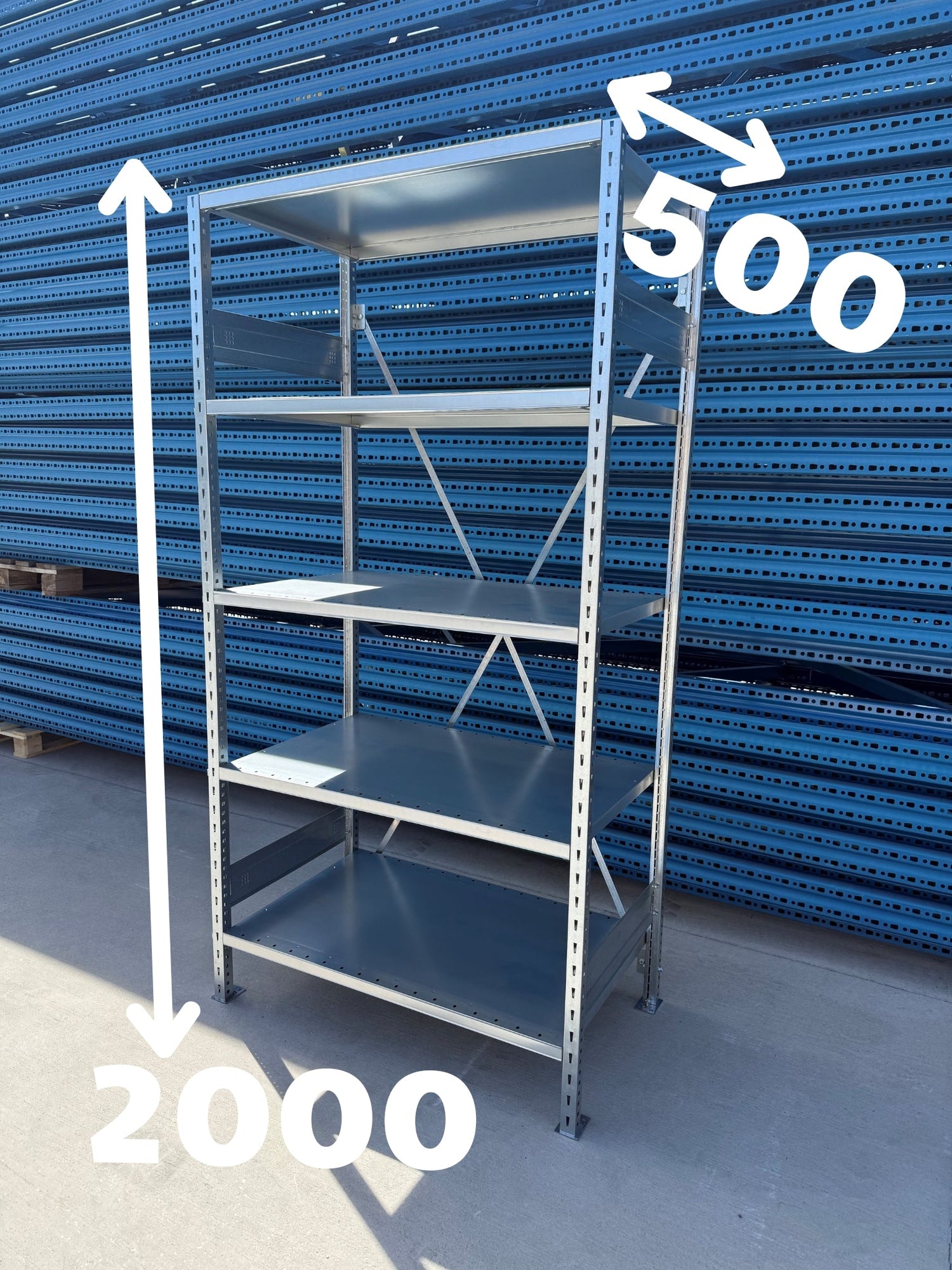 2m magas - 500mm széles