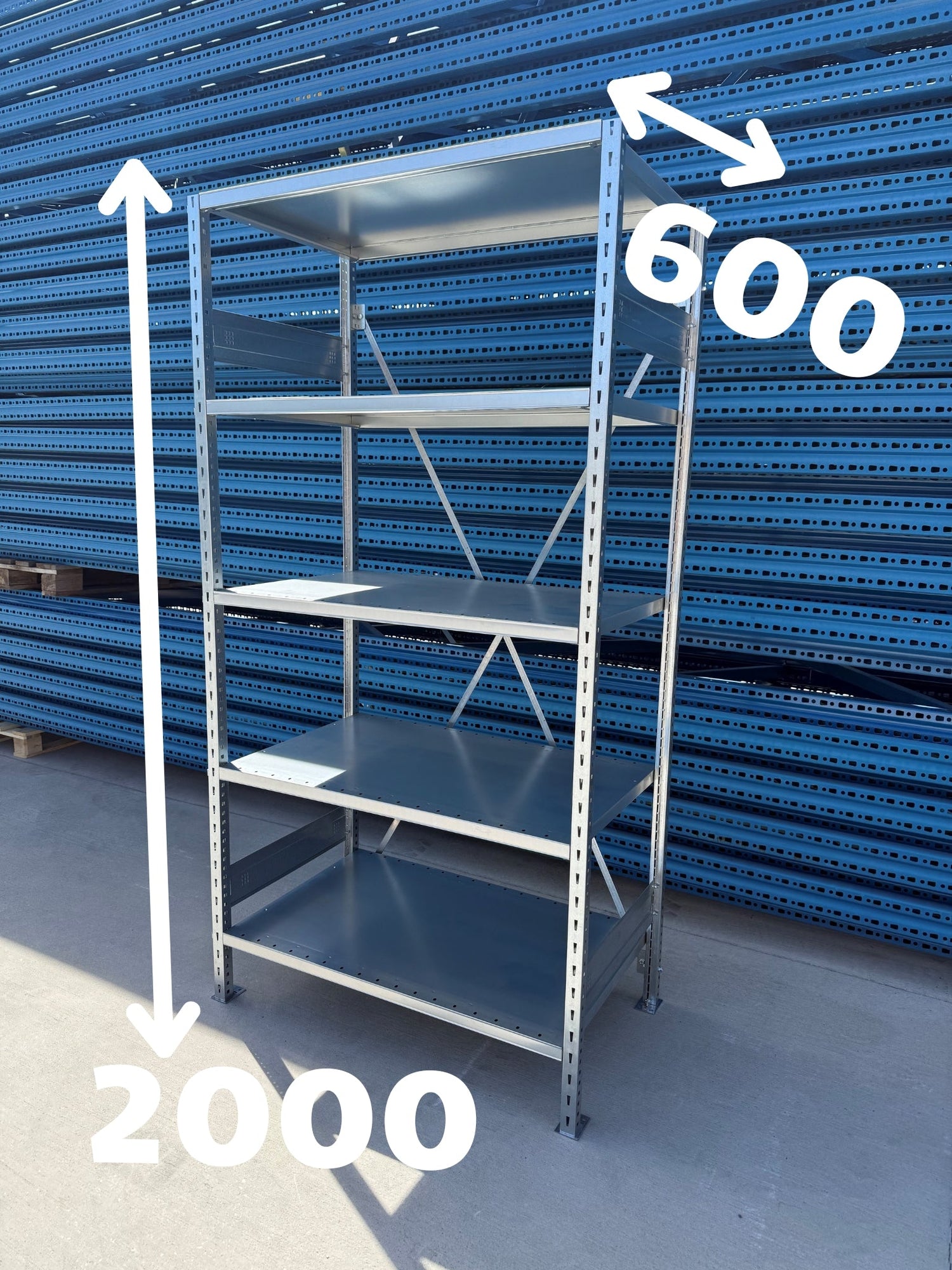 2m magas - 600mm széles
