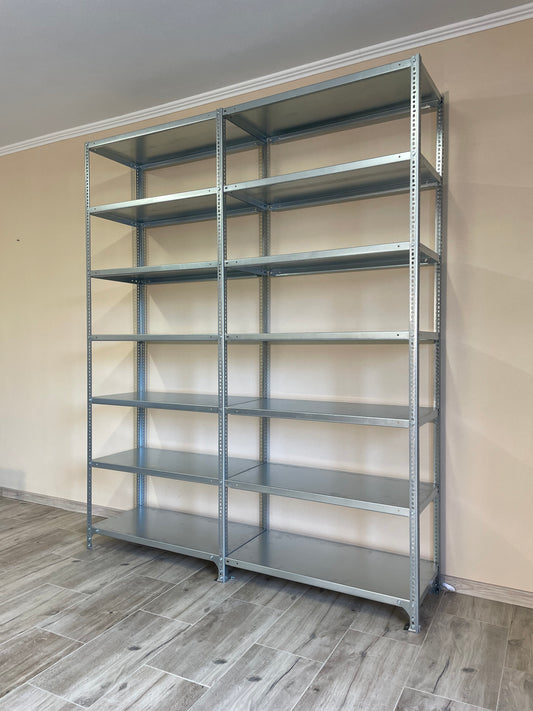 Dexion® polcrendszer 2440x457x2000mm, 7 polcos, normál teherbírás