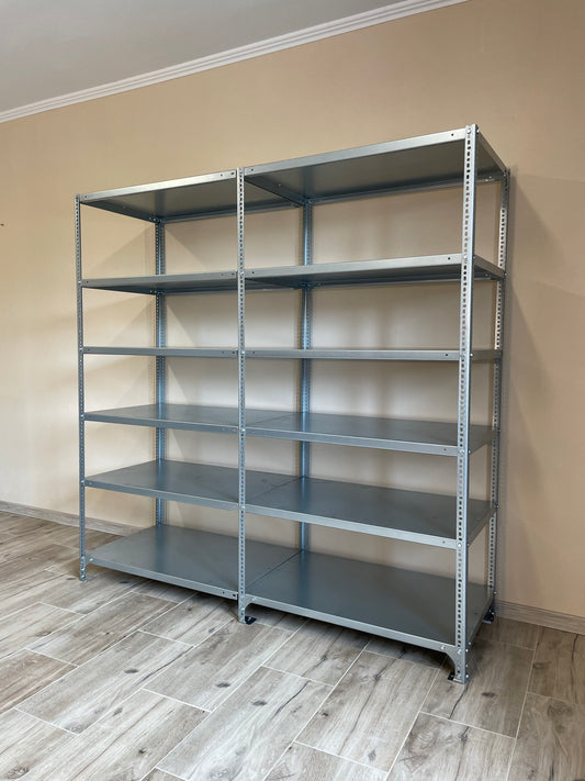 Dexion® polcrendszer 1980x610x2000mm, 6 polcos, normál teherbírás