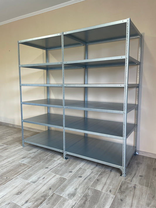 Dexion® polcrendszer 1980x762x2000mm, 6 polcos, extra teherbírás