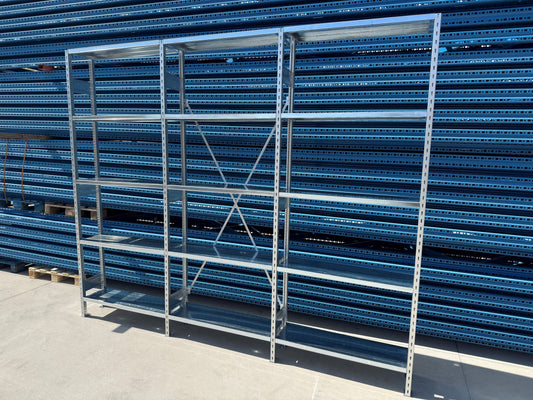 stowshelf® polcrendszer 2500x300x3900mm