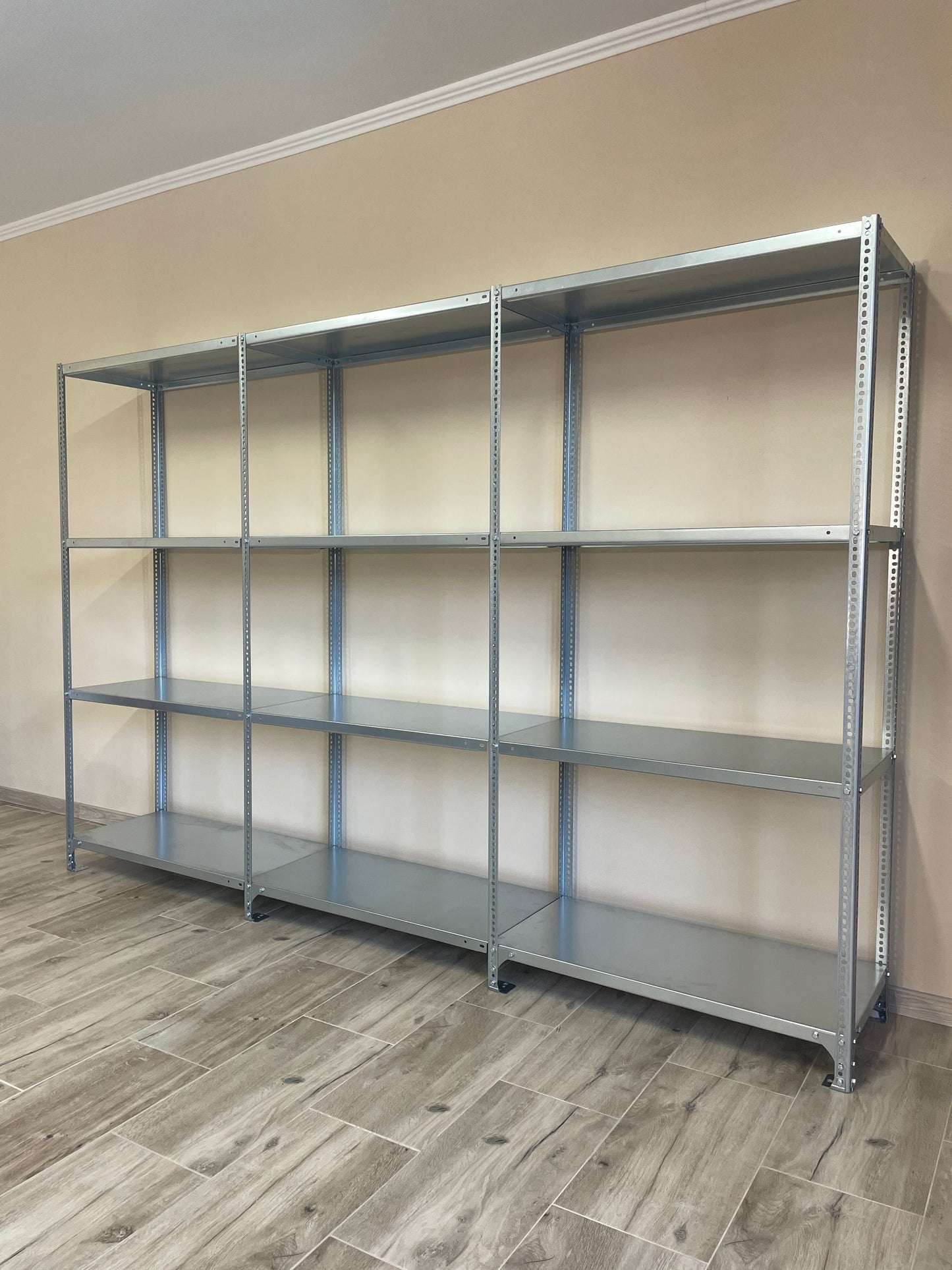 Dexion® polcrendszer 1980x457x3000mm, 4 polcos, extra teherbírás