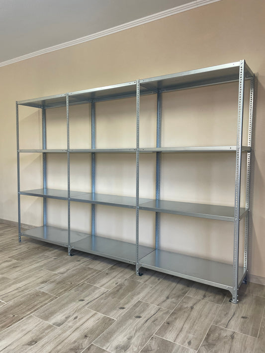Dexion® polcrendszer 1980x457x3000mm, 4 polcos, extra teherbírás