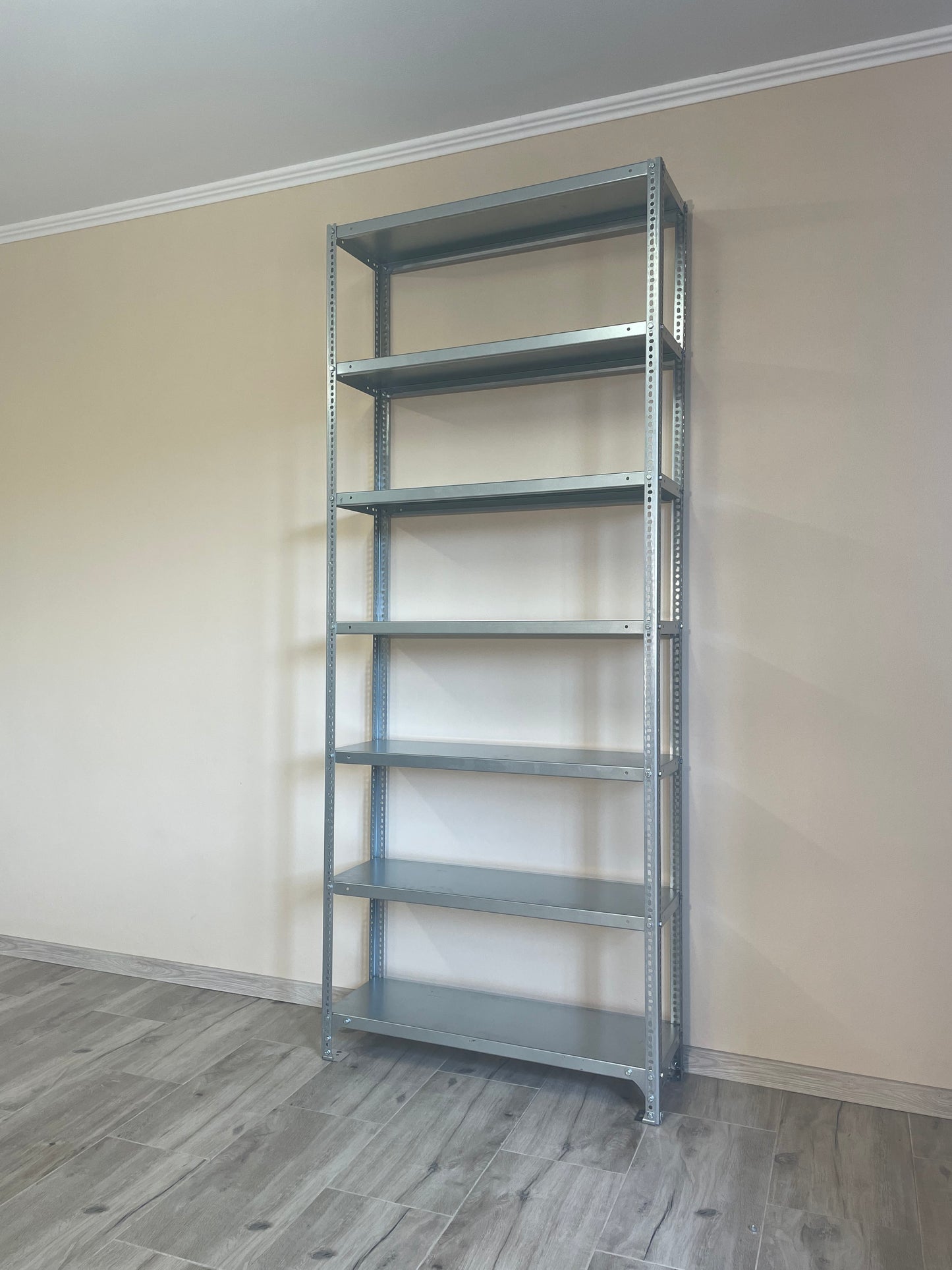 Dexion® polcrendszer 2440x305x1000mm, 7 polcos, extra teherbírás