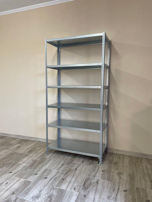 Dexion® polcrendszer 1980x457x1000mm, 6 polcos, extra teherbírás