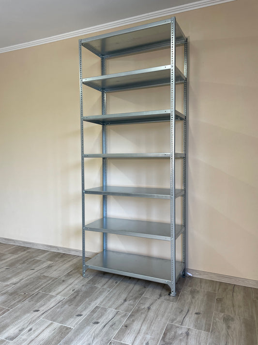 Dexion® polcrendszer 2440x457x1000mm, 7 polcos, normál teherbírás