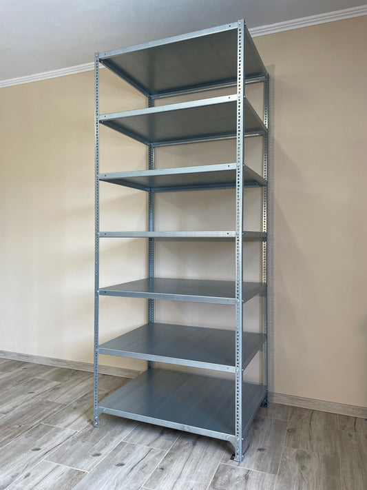 Dexion® polcrendszer 2440x762x1000mm, 7 polcos, extra teherbírás