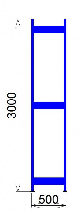 Állványkeret 3000x500