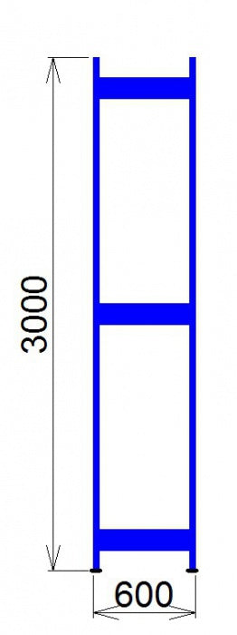 Állványkeret 3000x600